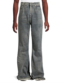 Bolans Faded Wide-Leg Jeans