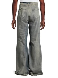 Bolans Faded Wide-Leg Jeans