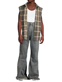 Bolans Faded Wide-Leg Jeans