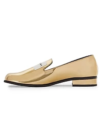 Tux Loafers Mirror Effect Leather
