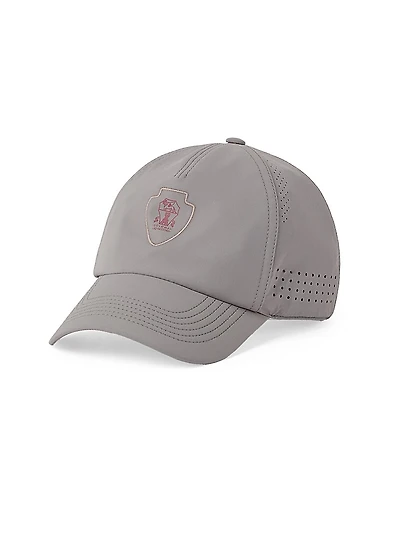 Stretch Nylon Baseball Cap with Logo