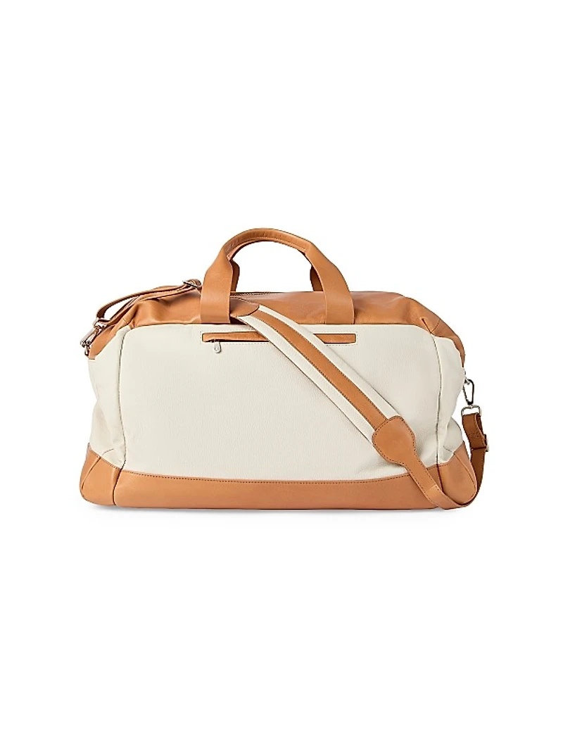 Grained Calfskin and Cowhide Active Bag