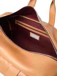 Grained Calfskin and Cowhide Active Bag