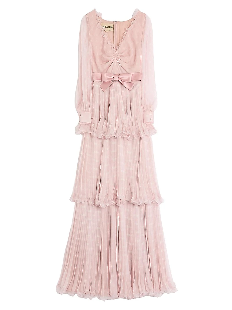 Long Dress Creponne Chiffon