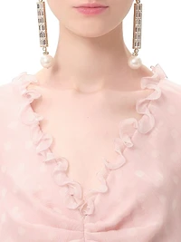 Long Dress Creponne Chiffon