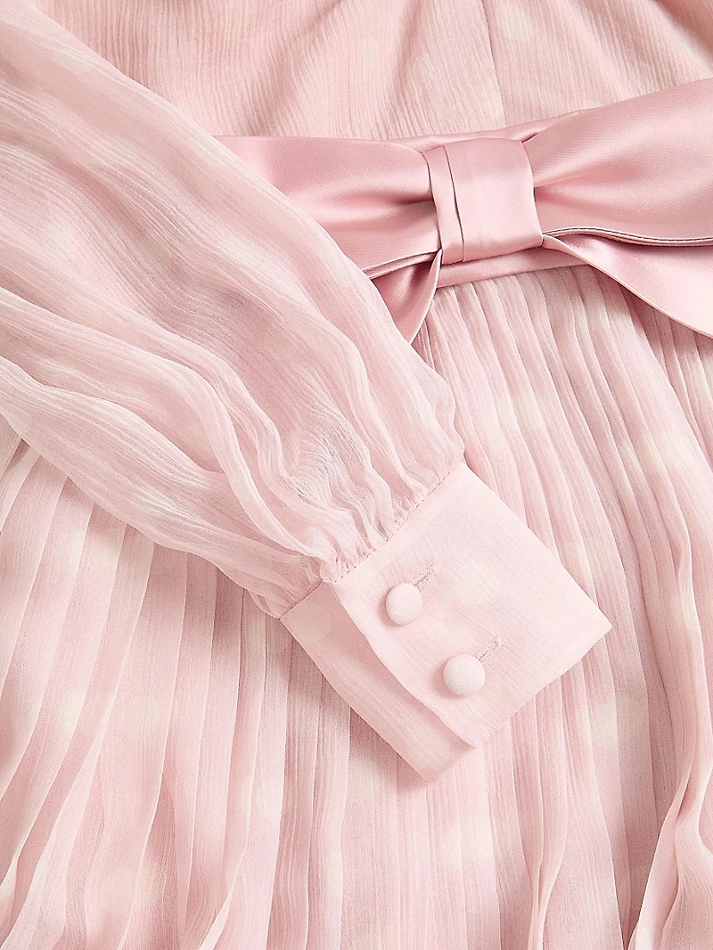 Long Dress Creponne Chiffon