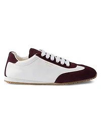 Suede and Nappa Leather Sneakers