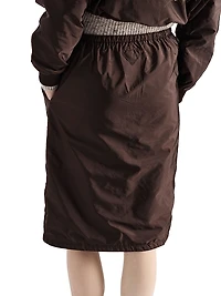 Reversible Cotton Jersey and Re-Nylon Skirt