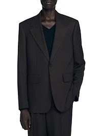 Wool Suit Jacket