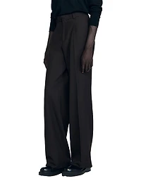 Wool Suit Trousers