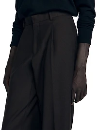Wool Suit Trousers