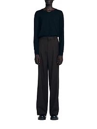 Wool Suit Trousers