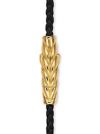 Chevron Triple Wrap Bracelet Leather