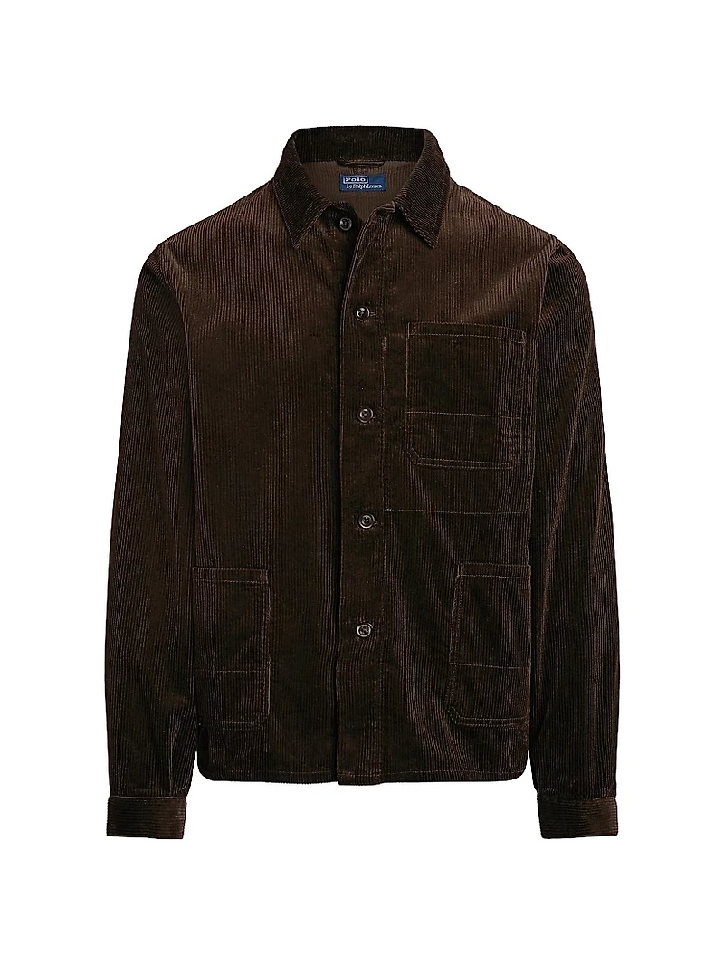 Wide-Wale Corduroy Utility Jacket