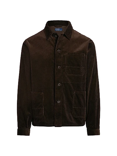 Wide-Wale Corduroy Utility Jacket