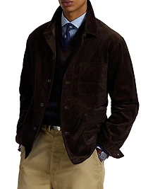 Wide-Wale Corduroy Utility Jacket