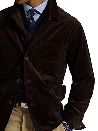 Wide-Wale Corduroy Utility Jacket