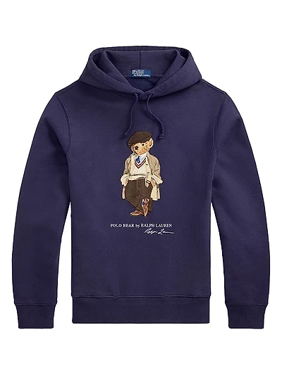 Polo Bear Fleece Hoodie