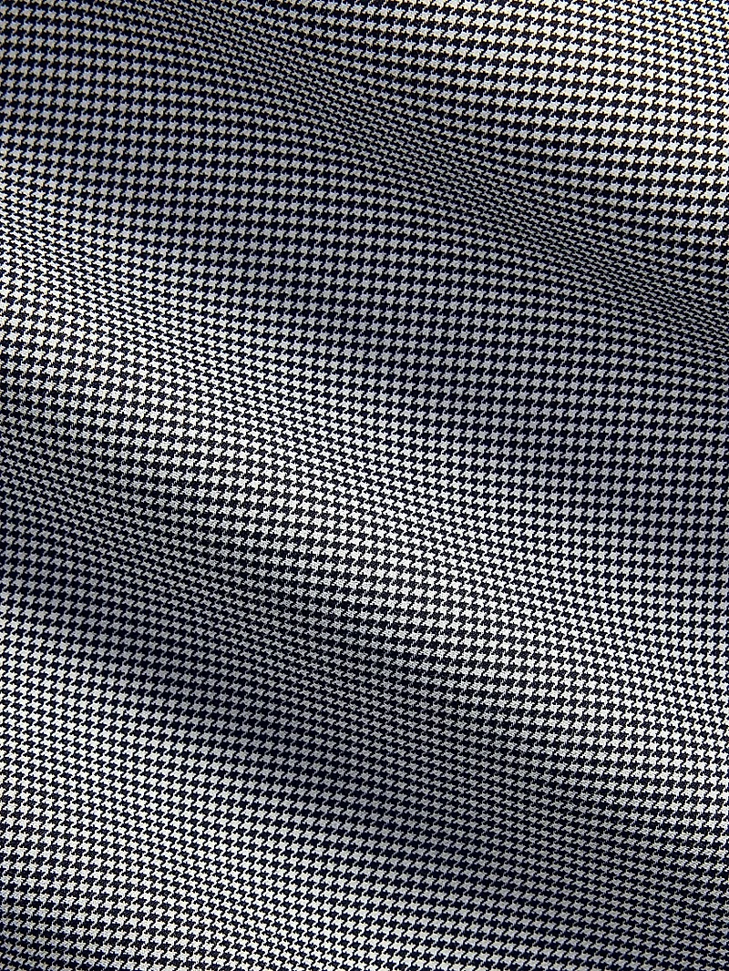 Classic Fit Houndstooth Twill Shirt