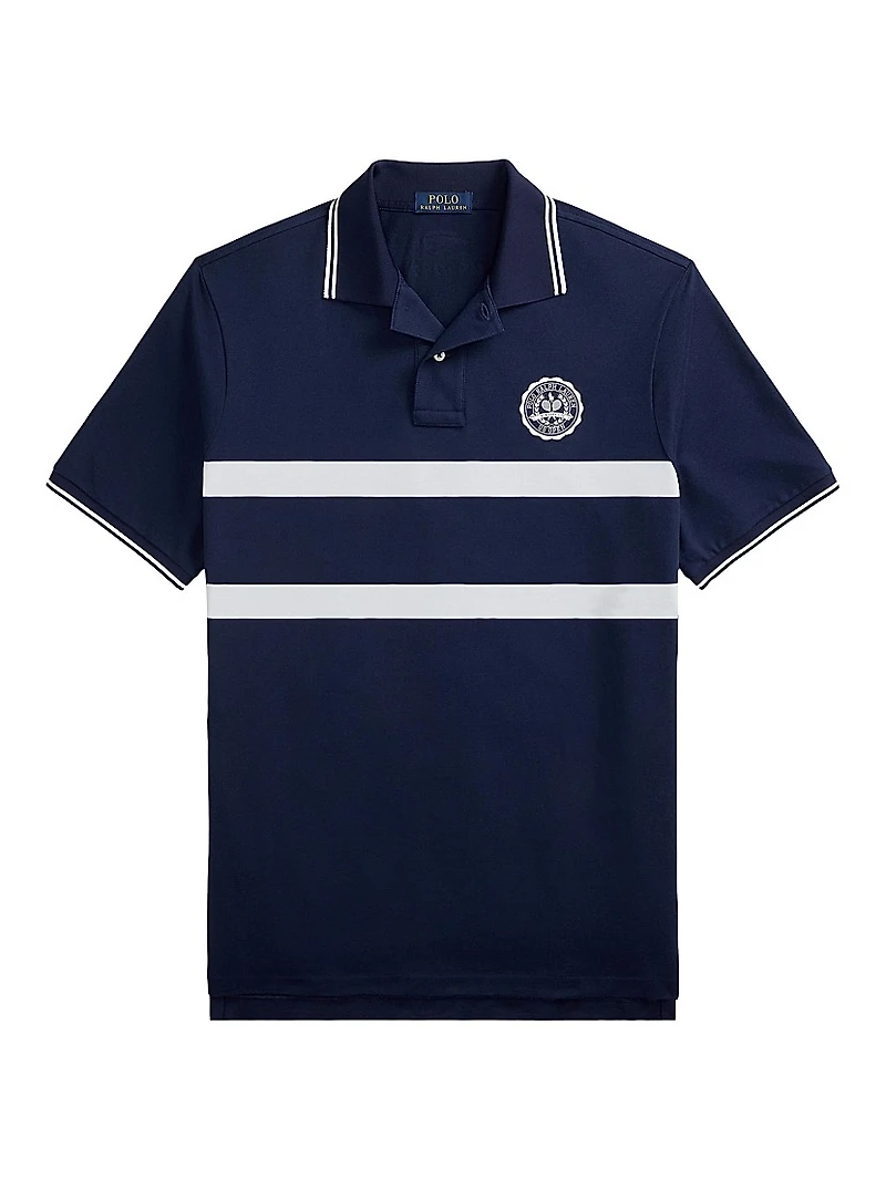Ralph Lauren x US Open Classic Fit Mesh Polo Shirt