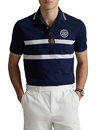 Ralph Lauren x US Open Classic Fit Mesh Polo Shirt