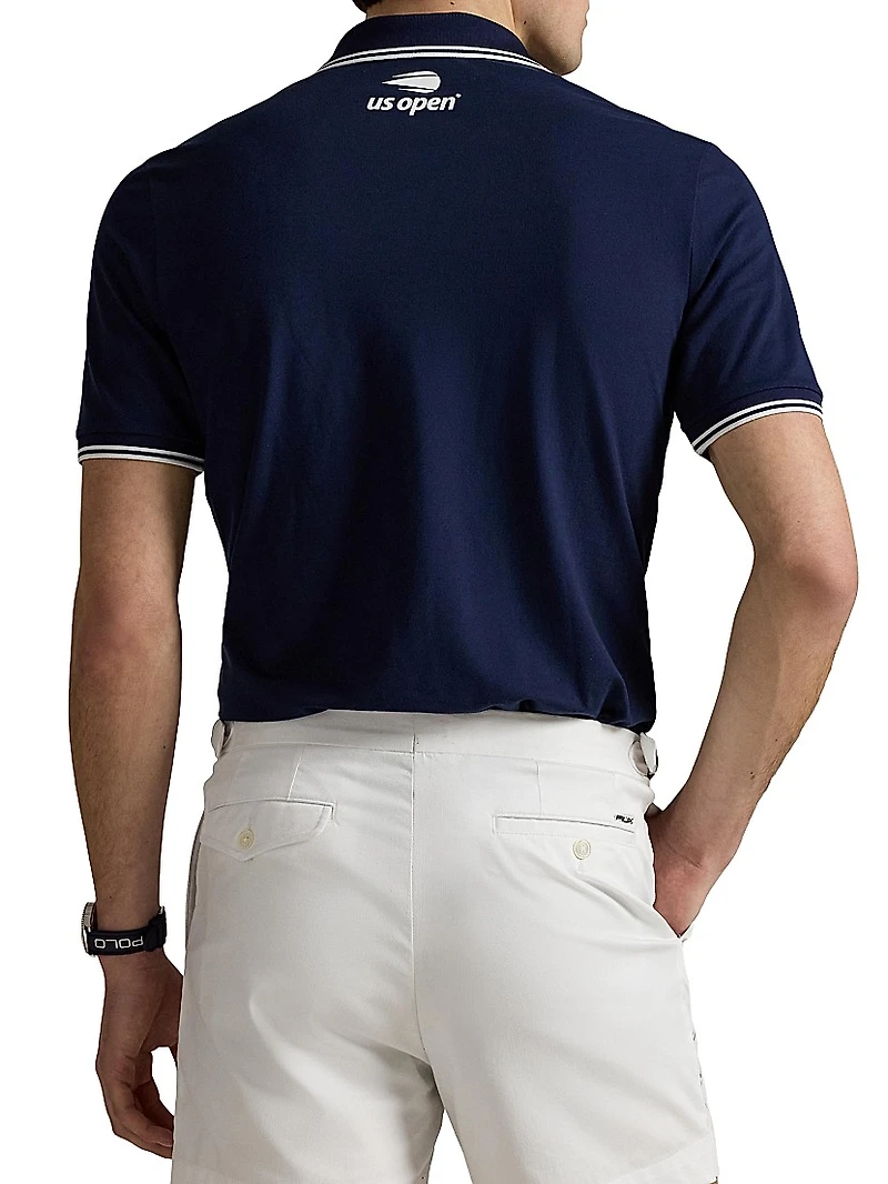 Ralph Lauren x US Open Classic Fit Mesh Polo Shirt