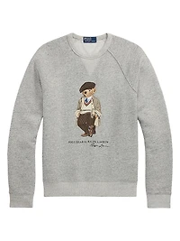Polo Bear Fleece Crewneck Sweatshirt