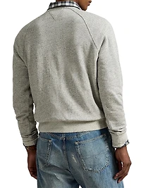 Polo Bear Fleece Crewneck Sweatshirt