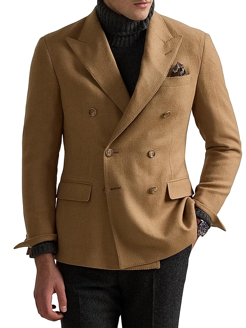 Polo Camel Hair Sport Coat