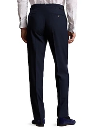 Polo Barathea Peak-Lapel Tailored Wool Tuxedo