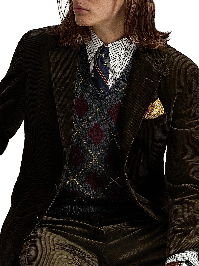 Polo Tailored Corduroy Suit Jacket