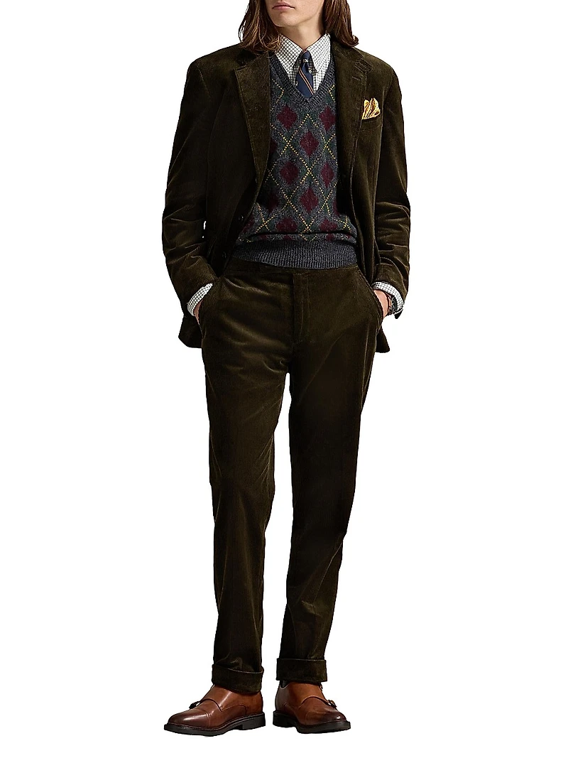 Polo Tailored Corduroy Suit Jacket