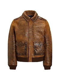 Leather Flight Jacket