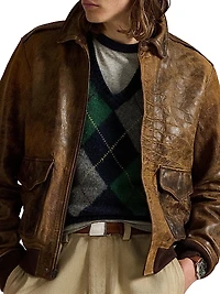 Leather Flight Jacket