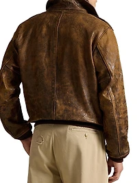 Leather Flight Jacket