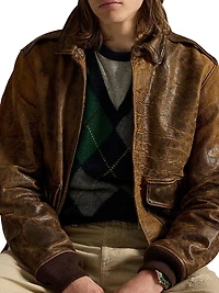 Leather Flight Jacket
