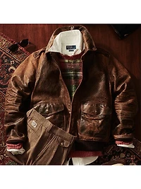 Leather Flight Jacket