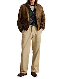 Leather Flight Jacket