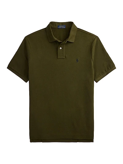 The Iconic Cotton Mesh Polo Shirt