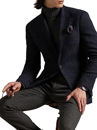 The RL67 Glen Plaid Wool Tweed Sport Coat