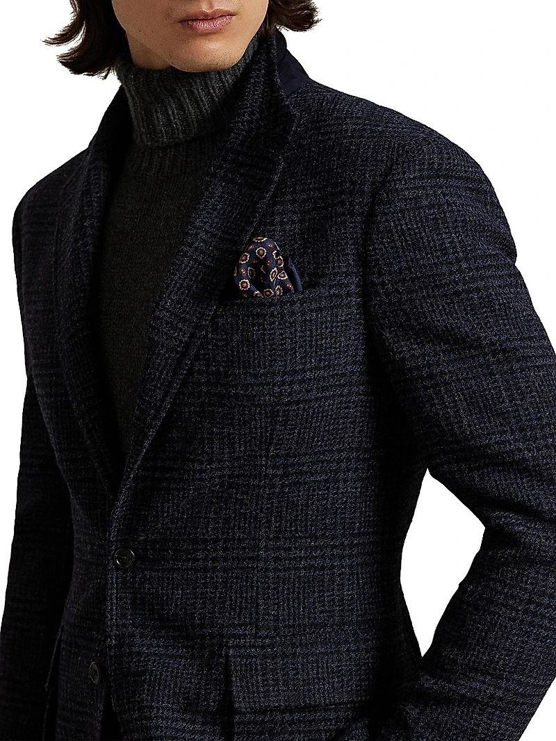 The RL67 Glen Plaid Wool Tweed Sport Coat