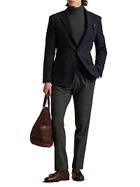 The RL67 Glen Plaid Wool Tweed Sport Coat