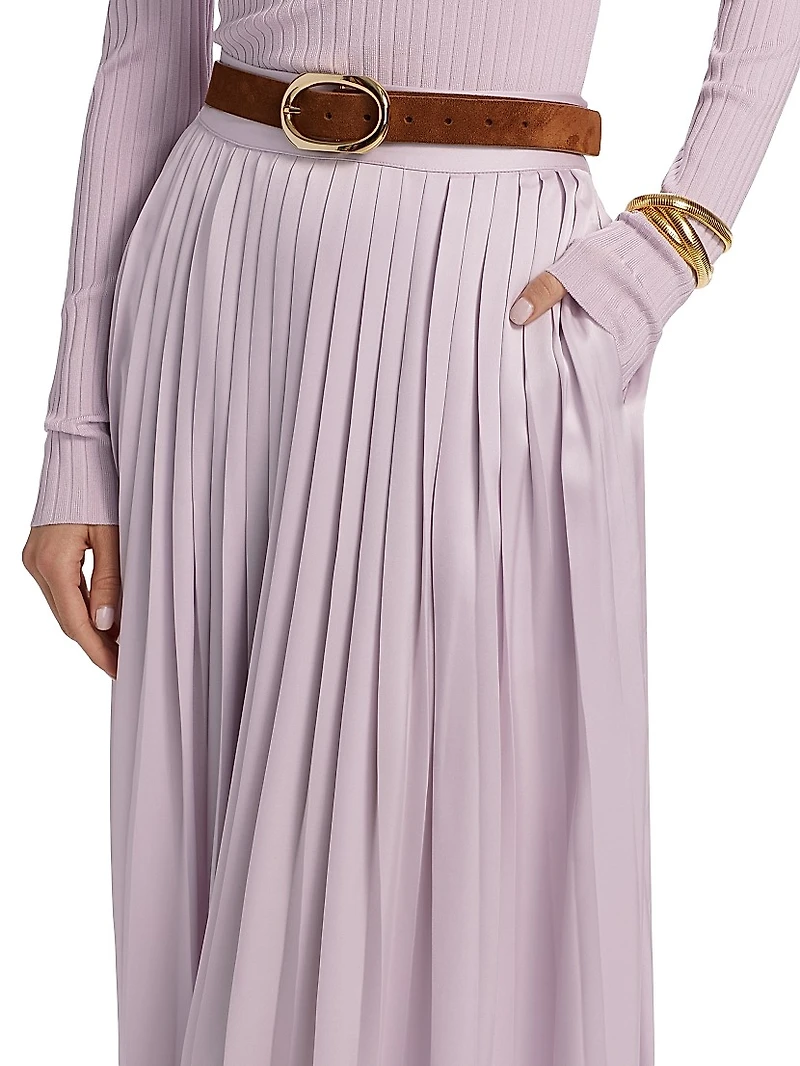 Dillon Pleated Maxi Skirt