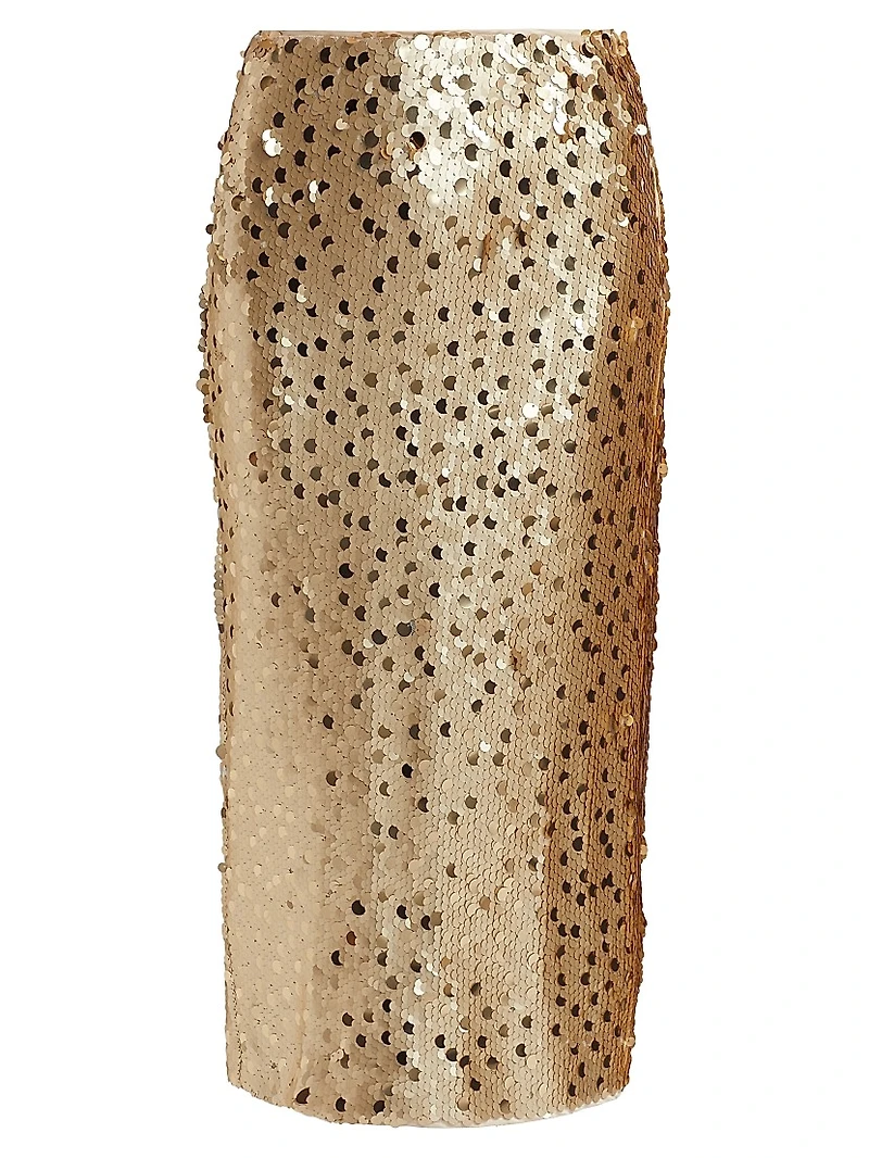 Leilani Sequined Pencil Skirt