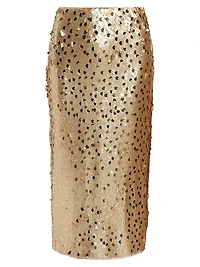 Leilani Sequined Pencil Skirt