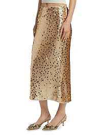 Leilani Sequined Pencil Skirt