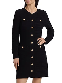 Darla Knit Cotton Minidress