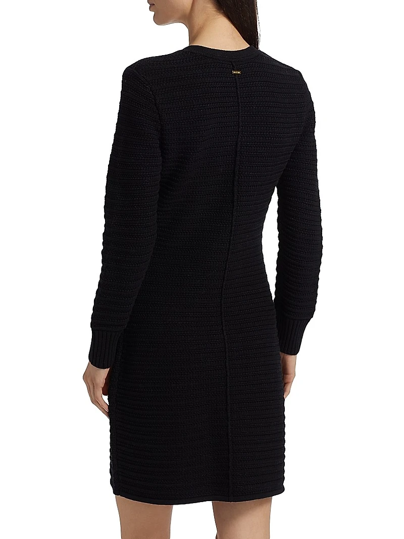 Darla Knit Cotton Minidress