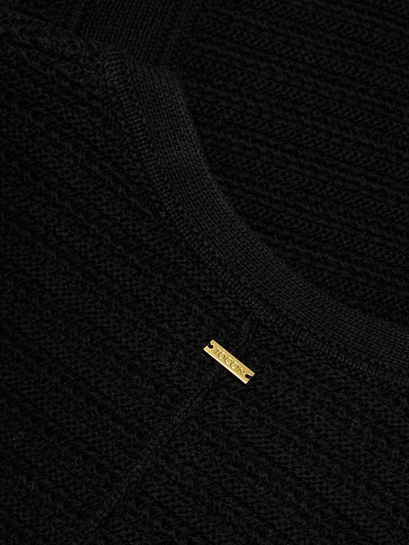 Darla Knit Cotton Minidress