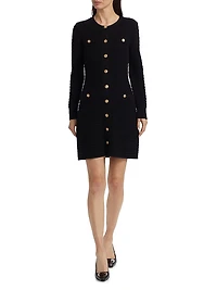 Darla Knit Cotton Minidress